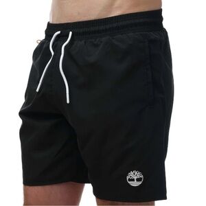 Men’s TIMBERLAND Embroidered Logo Solid Blake Lake Swim Trunk Shorts Sz L. NWT